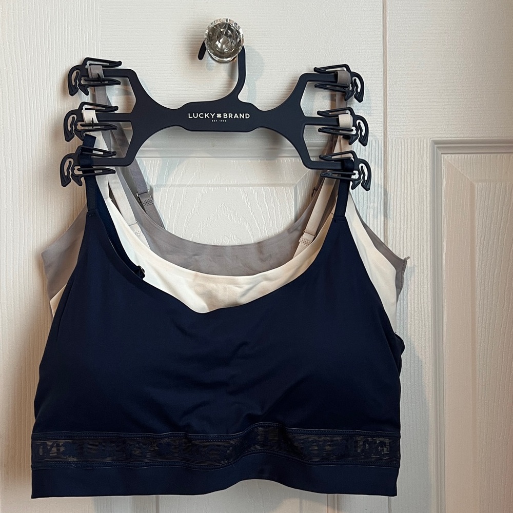 Lot of 3 Lucky Brand Sports Bra Size Large